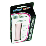 Ultra Max Pink Power Bank 1800 mAh