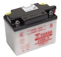 Yuasa 6YB8L-B, 6v 8Ah Motorcycle Batteries