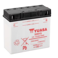Yuasa 52015 12V 20Ah (Dry Charged) Yumicron Battery