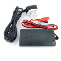 12V 3A Ultramax Charger for Sealed lead Acid (SLA) Batteries.