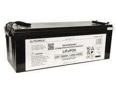 UltraMax 24v 280Ah Prismatic Lithium Iron Phosphate, LiFePO4 Battery