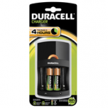 Duracell CEF14 Battery Charger with 2 AA NiMH Batteries