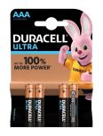Duracell Ultra Power Alkaline AAA Battery,  pack of 4