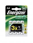 Energizer Rechargeable AA Size 1700mAh, 4 Batteries in a Pack
