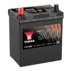 Yuasa YBX3055 (055 Professional) - 12V 40Ah 330A SMF Battery (3 Years Warranty)