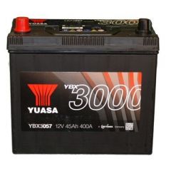 Yuasa YBX3057 (057 Professional)- 12V 45Ah 400A SMF Battery (3 Years Warranty)