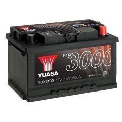 Yuasa YBX3100 (100 Professional) - 12V 71Ah 650A  SMF Battery (3 Years Warranty)
