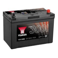 Yuasa YBX3335 (335 Professional) - 12V 90Ah 700A SMF Battery (3 Years Warranty)