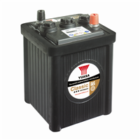 Yuasa 733, 6v 200Ah Classic Battery (6 Volt hard Rubber) For CAR, CV, Agriculture, Plant & PSV
