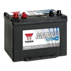 Yuasa M26-80, 12v 80Ah Marine Battery For Engine Start & Auxiliary Capability