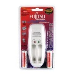 Fujitsu Charges 1-2 Ni-MH/Ni-Cd, AA/AAA batteries