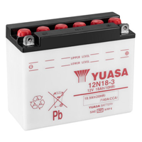 Yuasa 12N18-3 12V 18.9Ah  (Dry Charged) Conventional Battery