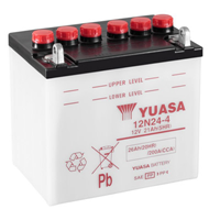 Yuasa 12N24-4 12V 25.3Ah (Dry Charge) Conventional Battery