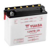 Yuasa 12N7B-3A 12V 7.4Ah (Dry Charged) Conventional Battery