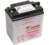 Yuasa 12N10-3A-2, 12v 10Ah Motorcycle Batteries