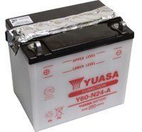 Yuasa Yumicron Y60-N24-A, 12v 28Ah Motorcycle Batteries