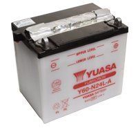 Yuasa Yumicron Y60-N24L-A, 12v 28Ah Motorcycle Batteries