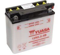 Yuasa 12N5.5-4B, 12v 5.5Ah Motorcycle Batteries