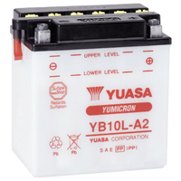Yuasa YB10L-A2 12V 11.6Ah (Dry Charged) Yumicron Battery