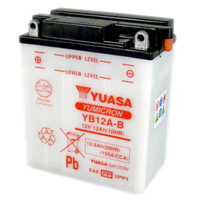 Yuasa YB12A-B 12V 12.6Ah (Dry Charged) Yumicron Battery