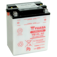Yuasa YB14L-A2 12V 14.7Ah (Combi Pack) Yumicron Battery