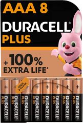  Duracell Plus Power AAA Pack of 8