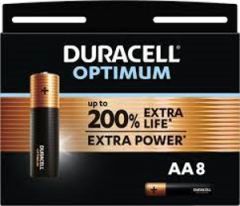 Duracell Optimum AA Batteries pack of 8
