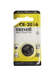 Maxell CR2016 Batteries - Pack of 1