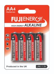 AA FUJIENERGY Alkaline, blister pack of 4