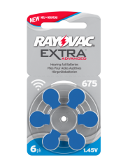 Rayovac Hearing Aid, Zinc Air Battery, 675 SP‐6
