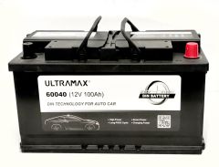 UltraMax 12V 100Ah DIN AGM Batteries for Caravans/Motorhomes