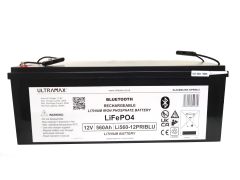 UltraMax 12v 560Ah Prismatic Lithium Iron Phosphate, LiFePO4 Battery with Bluetooth Energy Monitor and Charger