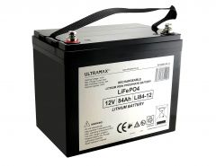 Ultramax 12v 80Ah Lithium Iron Phosphate LiFePO4 Battery, Charger Included