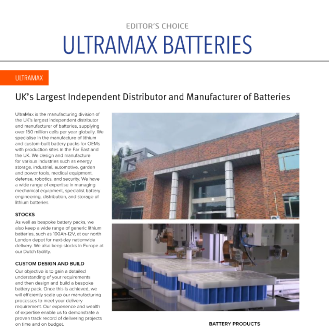 Custom Lithium Battery Manufacturer